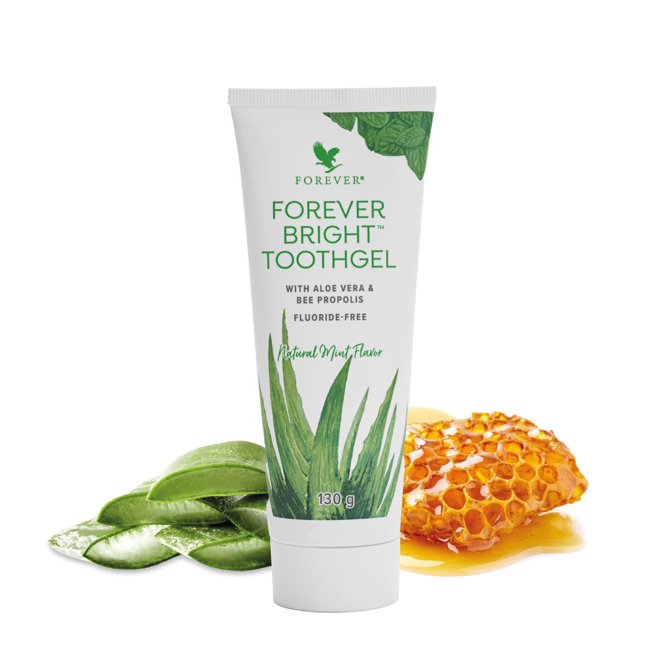 3er Set - Forever Bright - flouridfreie Zahncreme