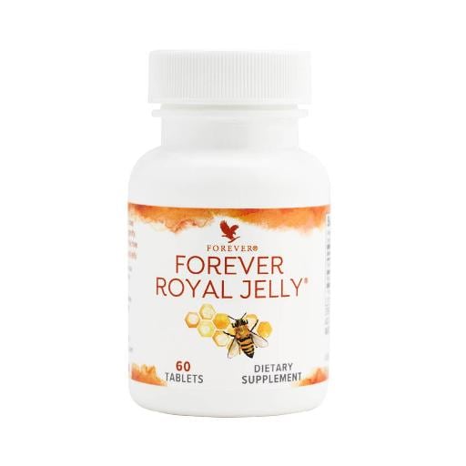 Forever Royal Jelly Dose mit Gelée Royale Lutschtabletten für Energie und Konzentration