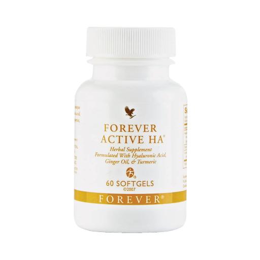 Forever Active HA Dose mit Hyaluronsäure Kapseln Ingwer und Kurkuma