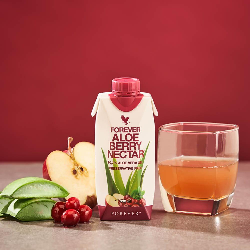 Forever Aloe Berry Nectar™ 330ml - 12er Pack