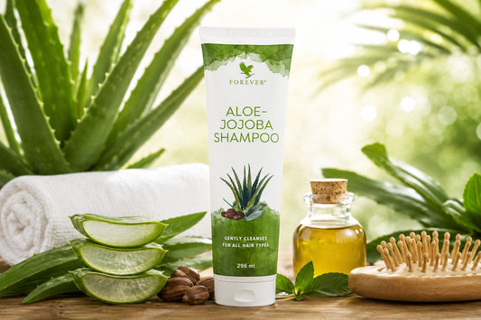Forever Aloe-Jojoba Shampoo™ – Sanfte Reinigung mit Aloe Vera und wertvollen Pflegeölen