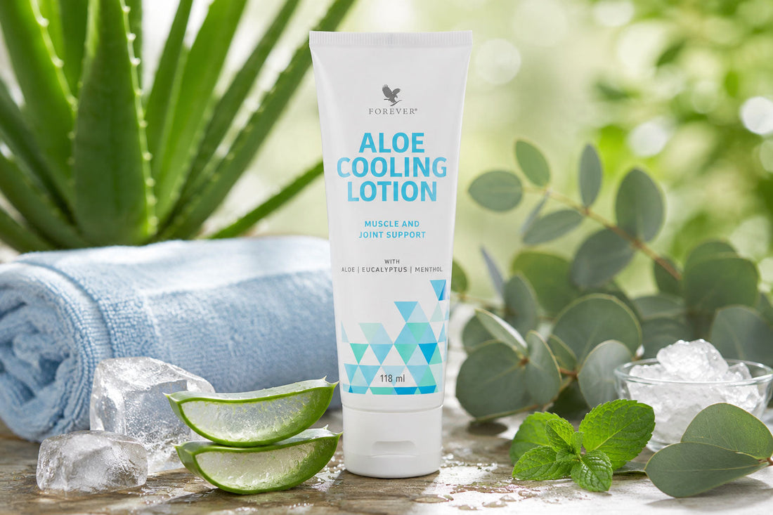 Aloe Cooling Lotion – Erfrischende Pflege mit Aloe Vera und kühlendem Menthol