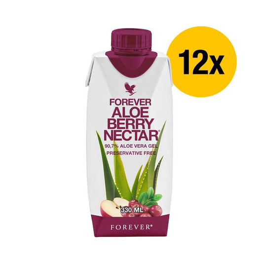 Forever Aloe Berry Nectar™ 330ml - 12er Pack