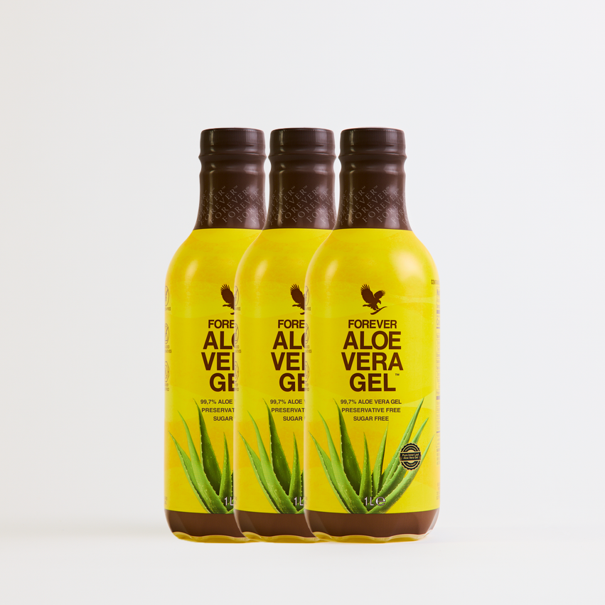3er Set Forever Aloe Vera Gel 99,7%