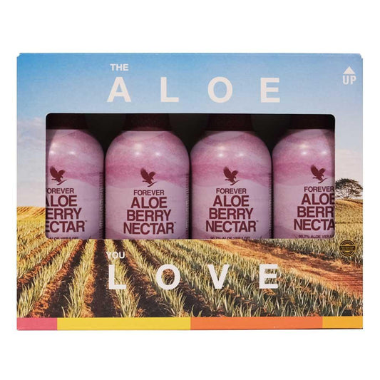 Forever Aloe Vera Gel™ Berry Nectar - 4er Pack