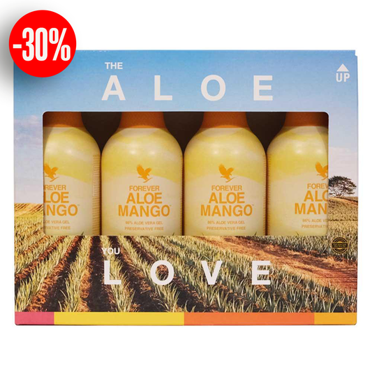 Forever Aloe Mango™ - 4er Pack