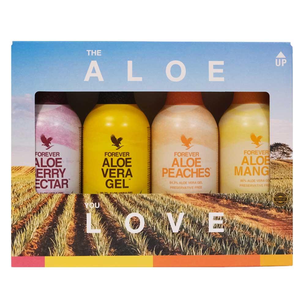Forever Aloe Vera Gel™ Mix - 4er Pack