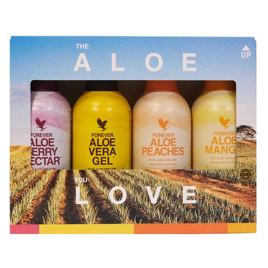 Forever Aloe Vera Gel™ Mix - 4er Pack