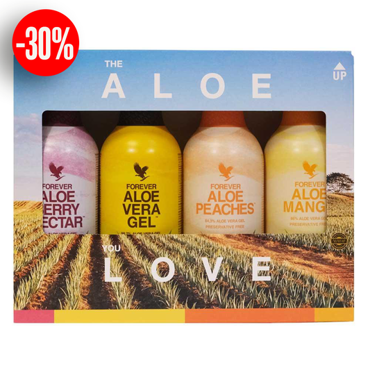 Forever Aloe Vera Gel™ Mix - 4er Pack