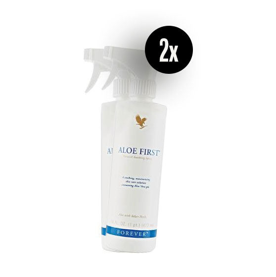 2er Set Forever Aloe First Haut- & Kopfhaut Spray mit 81 % Aloe Vera