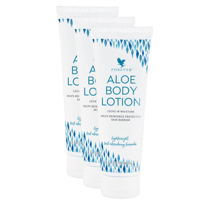 3er Set Aloe Body Lotion