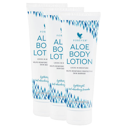 3er Set Aloe Body Lotion