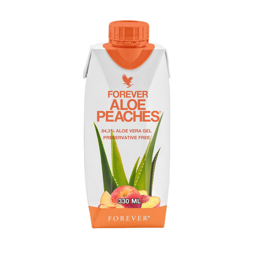 Forever Aloe Peaches™ 330ml - 12er Pack