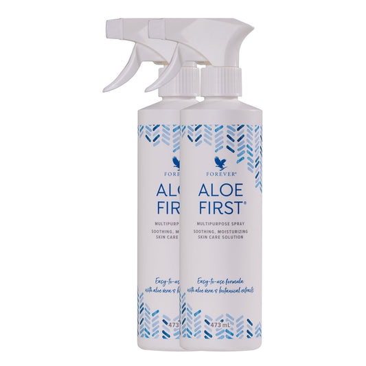 2er Set Forever Aloe First Haut- & Kopfhaut Spray mit 81 % Aloe Vera