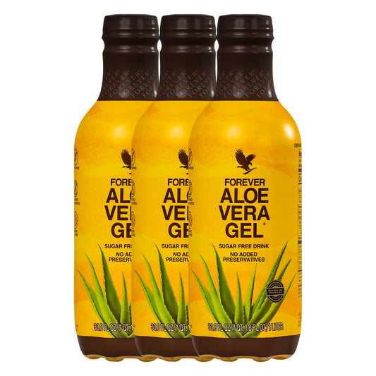3er Set Forever Aloe Vera Gel 99,7%