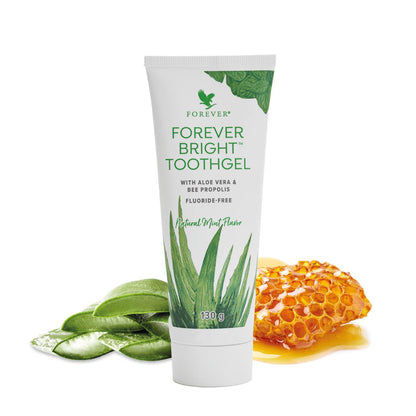 3er Set - Forever Bright - flouridfreie Zahncreme