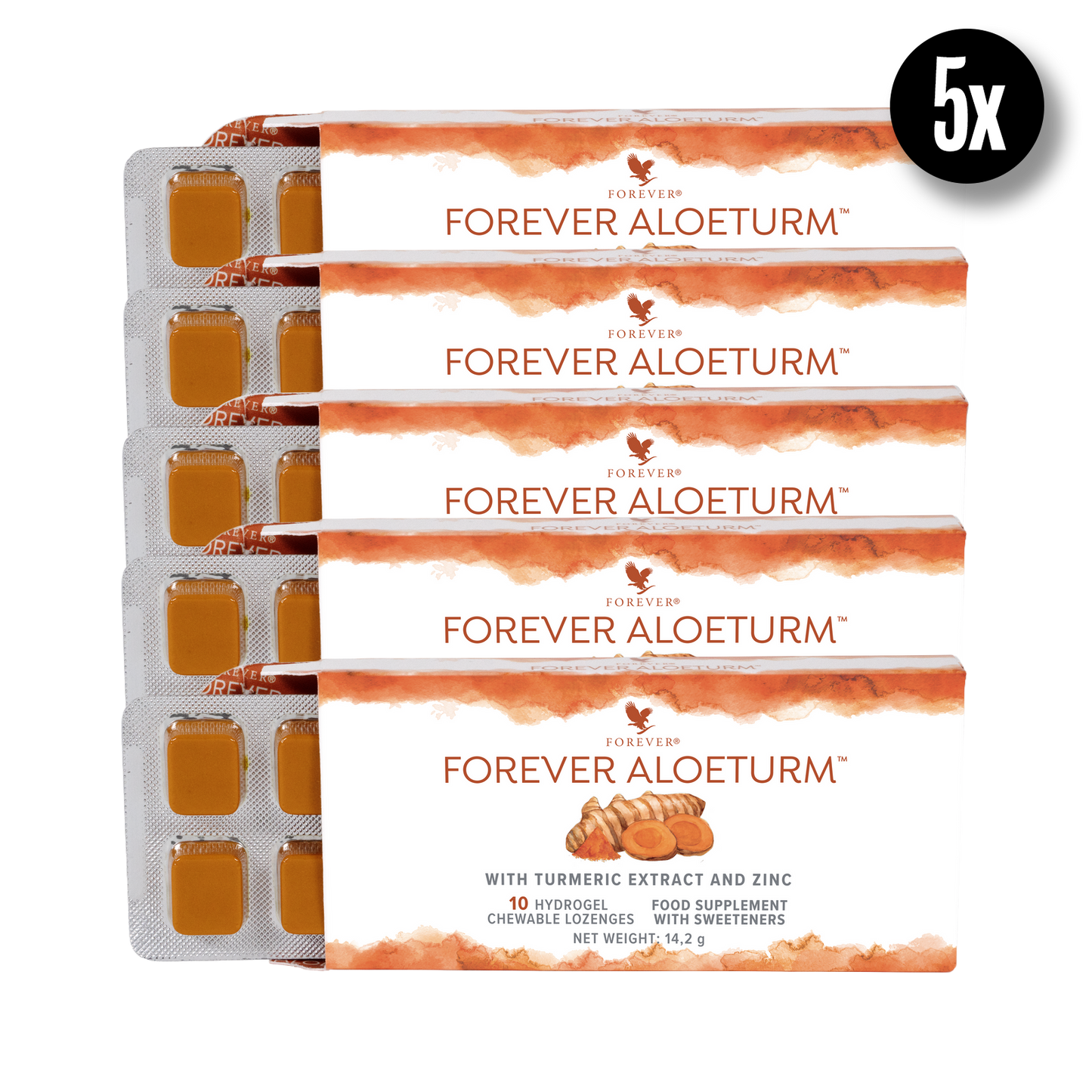 Forever AloeTurm 5er Set