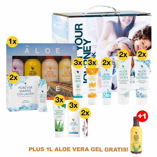 Forever® Daily Must-Haves (inkl. 1L Aloe Vera Gel gratis)