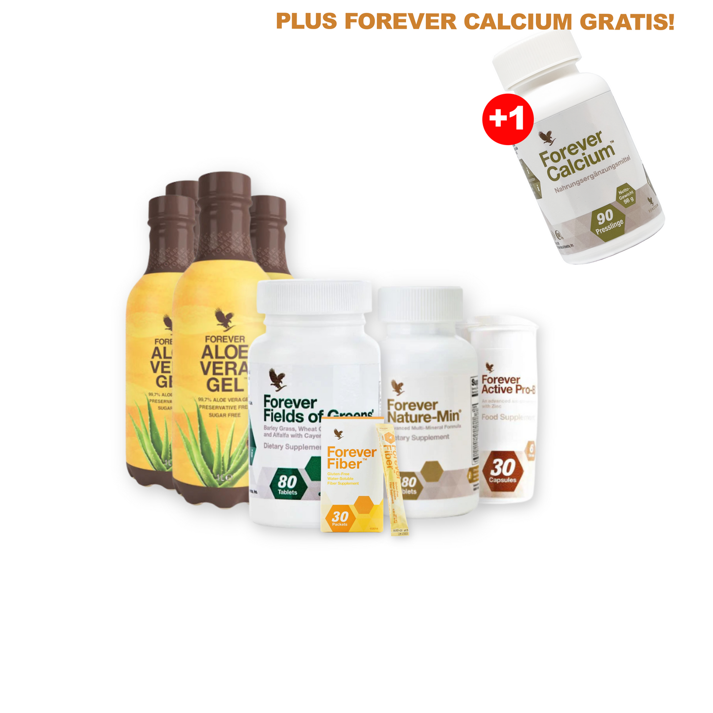 Alles gute für Deinen Darm-Set (inkl. Forever Calcium GRATIS!)