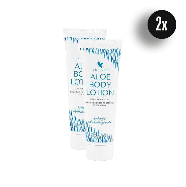 2er Set Aloe Body Lotion