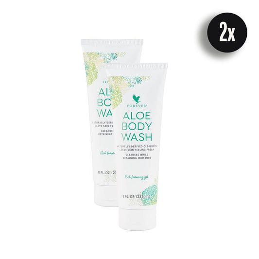 2er Set Aloe Body Wash