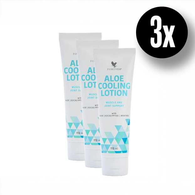 3er Set Aloe Cooling Lotion