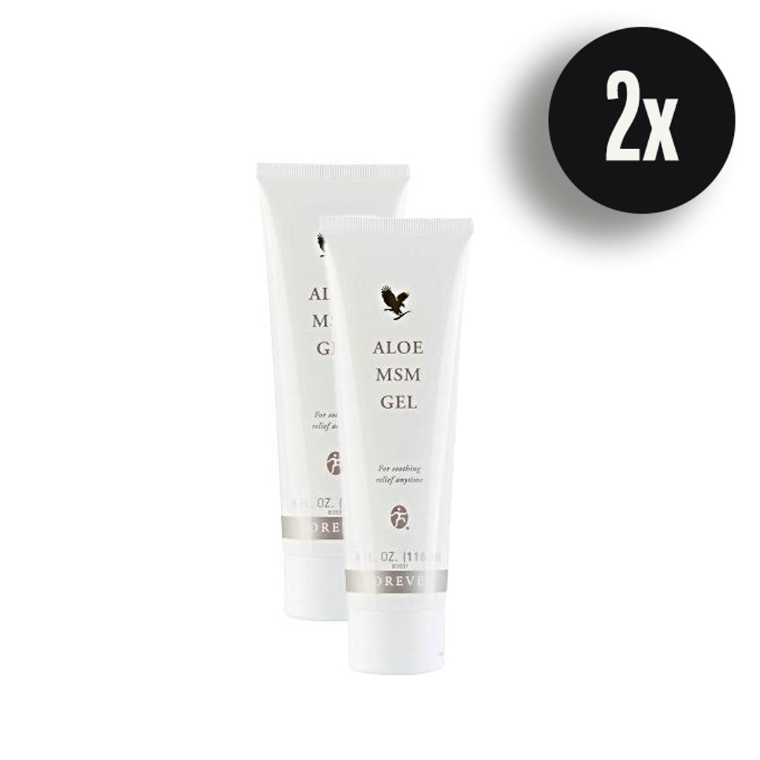 2er Set Aloe MSM Gel