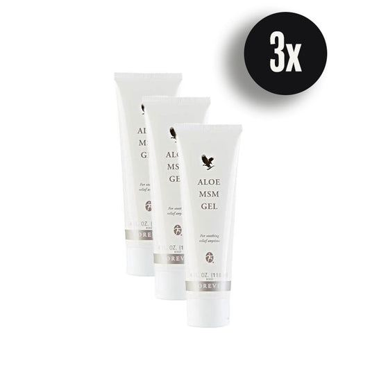 3er Set Aloe MSM Gel