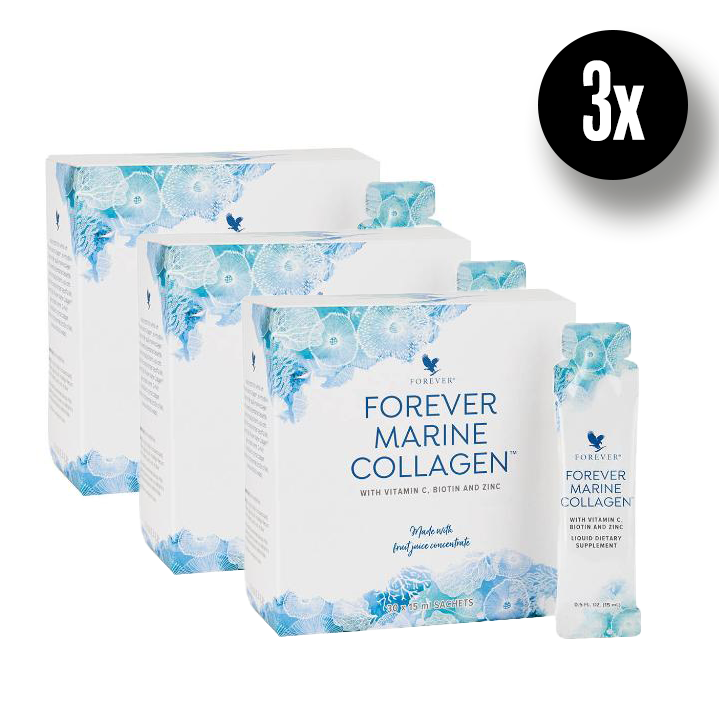 3er Set Forever Marine Collagen